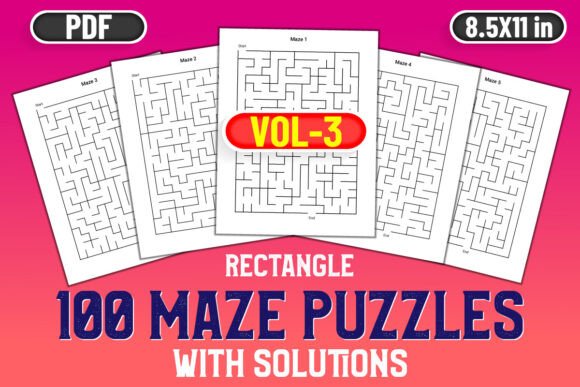 100 Maze Puzzles Volume 3