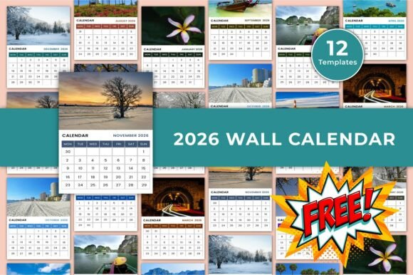 2026 Wall Calendar Canva Templates: A Versatile Tool for Creativity and Organization
