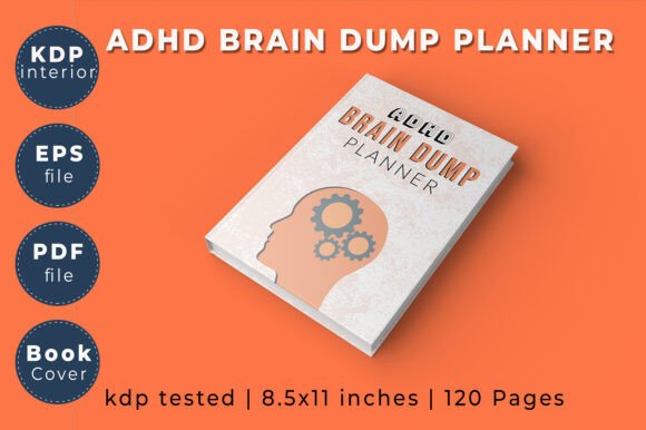 ADHD Brain Dump Creative Focus Planner