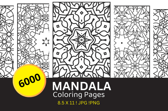 Exploring the World of 6000 Mandala Coloring Pages: A Creative Resource for Artists and Enthusiasts