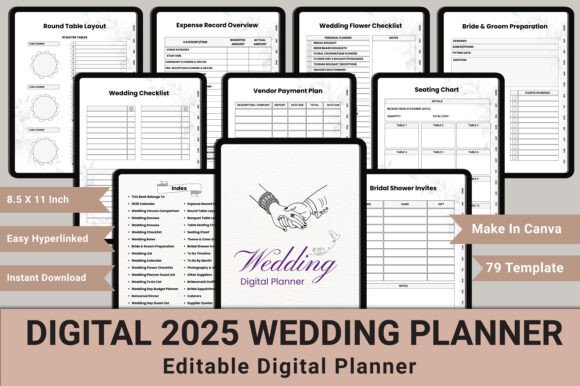 Streamlining Your Wedding Planning with Digital 2025 Wedding Planner Interior