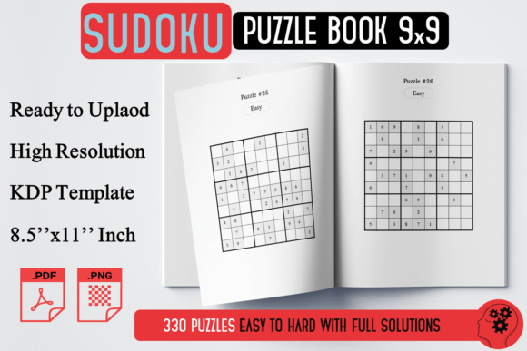 Sudoku Puzzle Book 9x9 with Solutions: A Perfect Mind-Game Collection for All Levels