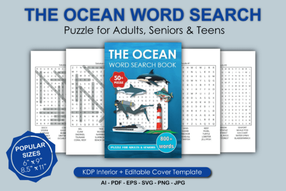 The Ocean Word Search Puzzle Book: A Comprehensive Guide for Enthusiasts and Publishers