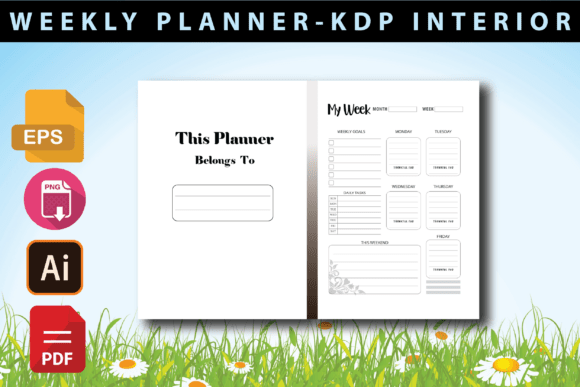 Weekly Planner Journal for Kdp Publisher: A Game-Changer for Authors and Creators